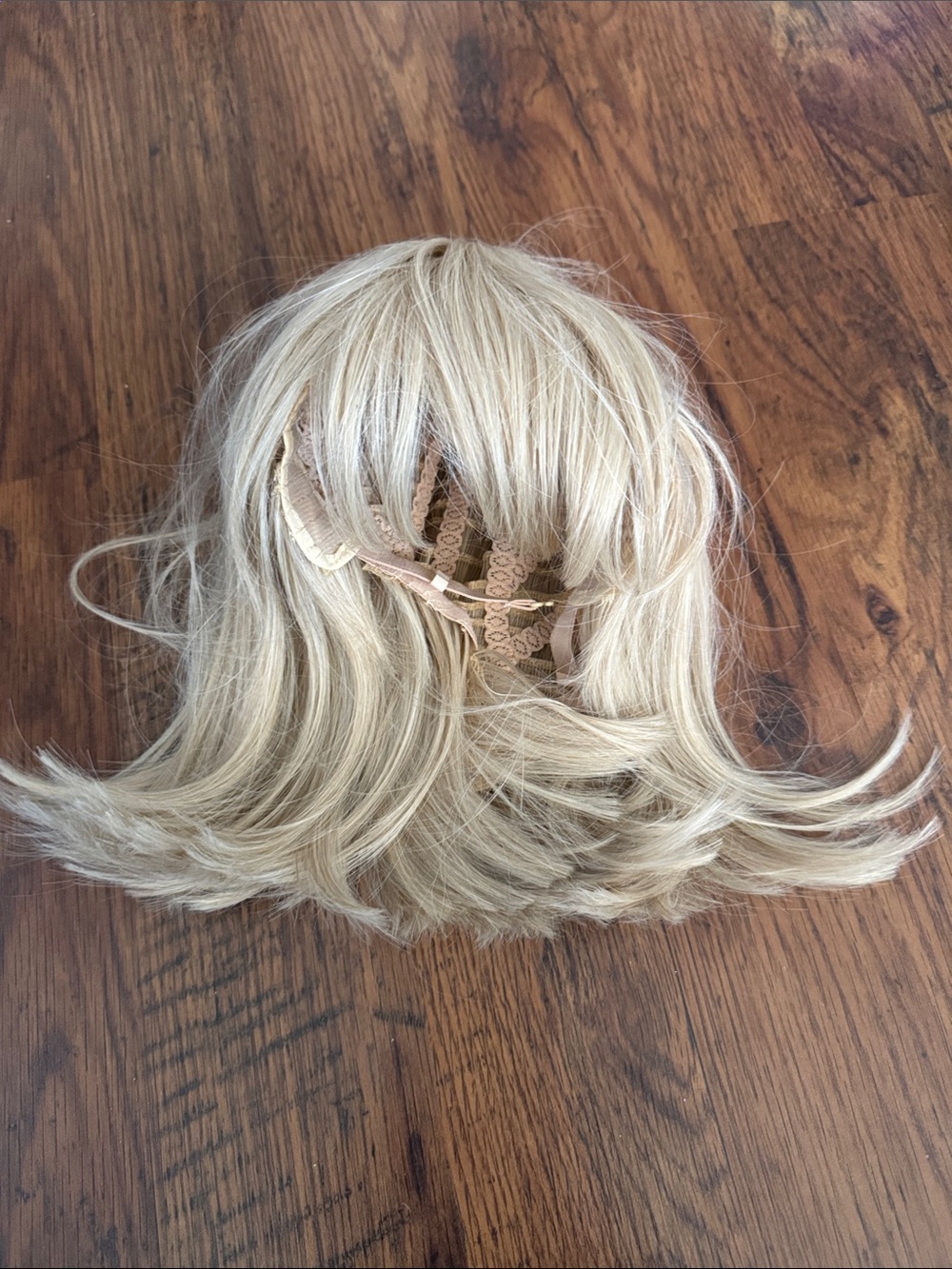 Light Blonde Clip-In Hairpiece Fringe Bangs - Women Hair 35.B